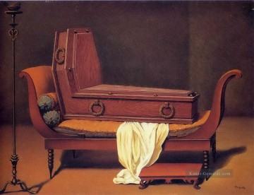  magritte - Perspektive Madame Recamier von David 1949 René Magritte